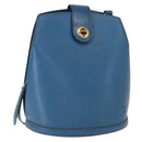 LOUIS VUITTON Epi Cluny Shoulder Bag Blue M52255 LV Auth 155917-1