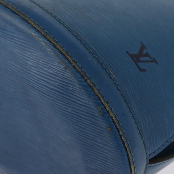 LOUIS VUITTON Epi Cluny Shoulder Bag Blue M52255 LV Auth 155917