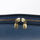 LOUIS VUITTON Epi Dauphine GM Pouch Blue M48435 LV Auth 155918-8