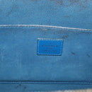 LOUIS VUITTON Epi Dauphine GM Pouch Blue M48435 LV Auth 155918-17