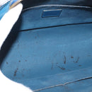 LOUIS VUITTON Epi Dauphine GM Pouch Blue M48435 LV Auth 155918-10