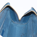 LOUIS VUITTON Epi Dauphine GM Pouch Blue M48435 LV Auth 155918-18