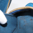 LOUIS VUITTON Epi Dauphine GM Pouch Blue M48435 LV Auth 155918-12