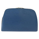 LOUIS VUITTON Epi Dauphine GM Pouch Blue M48435 LV Auth 155918-2