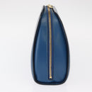LOUIS VUITTON Epi Dauphine GM Pouch Blue M48435 LV Auth 155918-4