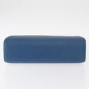 LOUIS VUITTON Epi Dauphine GM Pouch Blue M48435 LV Auth 155918-6