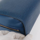 LOUIS VUITTON Epi Dauphine GM Pouch Blue M48435 LV Auth 155918-7