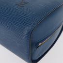 LOUIS VUITTON Epi Dauphine GM Pouch Blue M48435 LV Auth 155918-14