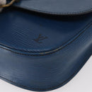 LOUIS VUITTON Epi Saint Cloud GM Shoulder Bag Toledo Blue M52195 LV Auth 155919-11