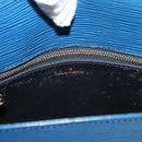 LOUIS VUITTON Epi Saint Cloud GM Shoulder Bag Toledo Blue M52195 LV Auth 155919-18