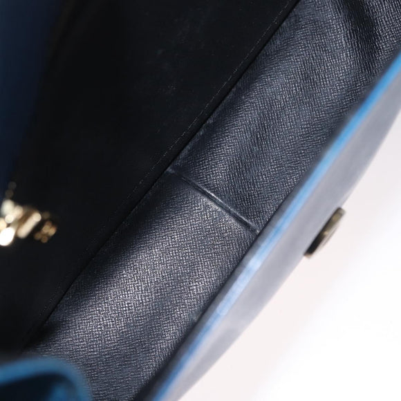 LOUIS VUITTON Epi Saint Cloud GM Shoulder Bag Toledo Blue M52195 LV Auth 155919