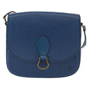 LOUIS VUITTON Epi Saint Cloud GM Shoulder Bag Toledo Blue M52195 LV Auth 155919-2