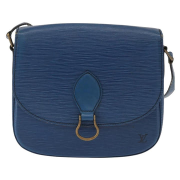 LOUIS VUITTON Epi Saint Cloud GM Shoulder Bag Toledo Blue M52195 LV Auth 155919 - 0