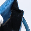 LOUIS VUITTON Epi Saint Cloud GM Shoulder Bag Toledo Blue M52195 LV Auth 155919-20