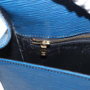 LOUIS VUITTON Epi Saint Cloud GM Shoulder Bag Toledo Blue M52195 LV Auth 155919-22
