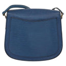 LOUIS VUITTON Epi Saint Cloud GM Shoulder Bag Toledo Blue M52195 LV Auth 155919-3