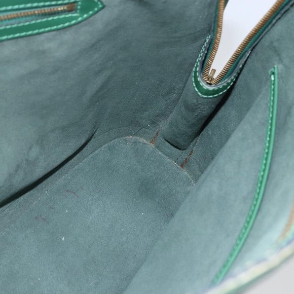 LOUIS VUITTON Epi Lussac Shoulder Bag Green M52284 LV Auth 155920