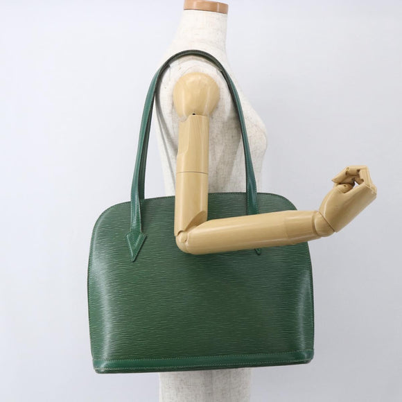 LOUIS VUITTON Epi Lussac Shoulder Bag Green M52284 LV Auth 155920