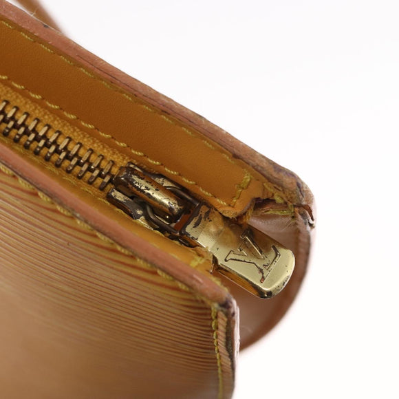 LOUIS VUITTON Epi Saint Jacques Shopping Shoulder Bag Yellow M52269 Auth 155921