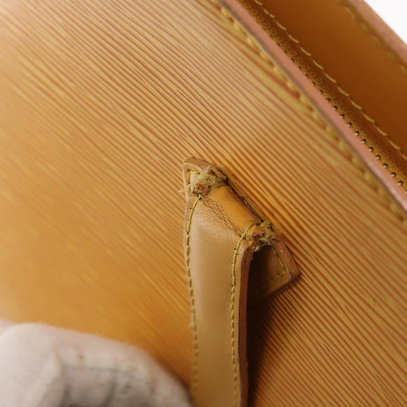 LOUIS VUITTON Epi Saint Jacques Shopping Shoulder Bag Yellow M52269 Auth 155921