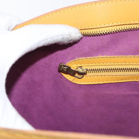 LOUIS VUITTON Epi Saint Jacques Shopping Shoulder Bag Yellow M52269 Auth 155921