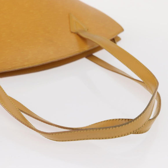 LOUIS VUITTON Epi Saint Jacques Shopping Shoulder Bag Yellow M52269 Auth 155921