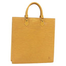 LOUIS VUITTON Epi Sac Plat Hand Bag Yellow M52079 LV Auth 155922-1