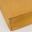 LOUIS VUITTON Epi Sac Plat Hand Bag Yellow M52079 LV Auth 155922-13