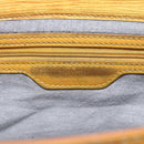 LOUIS VUITTON Epi Sac Plat Hand Bag Yellow M52079 LV Auth 155922-14