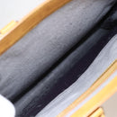 LOUIS VUITTON Epi Sac Plat Hand Bag Yellow M52079 LV Auth 155922-16