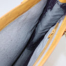 LOUIS VUITTON Epi Sac Plat Hand Bag Yellow M52079 LV Auth 155922-17