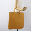LOUIS VUITTON Epi Sac Plat Hand Bag Yellow M52079 LV Auth 155922-21