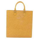 LOUIS VUITTON Epi Sac Plat Hand Bag Yellow M52079 LV Auth 155922-3