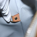 LOUIS VUITTON Monogram Vernis Houston Hand Bag Gris M91053 LV Auth 155923-12