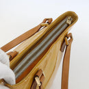 LOUIS VUITTON Monogram Vernis Houston Hand Bag Gris M91053 LV Auth 155923-6