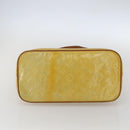 LOUIS VUITTON Monogram Vernis Houston Hand Bag Gris M91053 LV Auth 155923-5