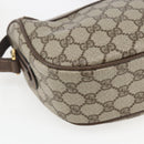 GUCCI GG Supreme Web Sherry Line Bag PVC Beige Gold 001 123 0918 Auth 155926-13