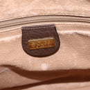 GUCCI GG Supreme Web Sherry Line Bag PVC Beige Gold 001 123 0918 Auth 155926-16