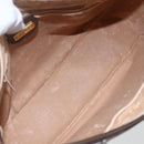 GUCCI GG Supreme Web Sherry Line Bag PVC Beige Gold 001 123 0918 Auth 155926-18