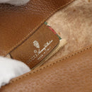 GUCCI GG Supreme Shoulder Bag PVC Beige Gold 116 02 076 Auth 155927-15