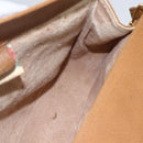 GUCCI GG Supreme Shoulder Bag PVC Beige Gold 116 02 076 Auth 155927-17