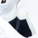 GUCCI GG Supreme Sherry Line Waist Bag PVC White Gold 152597 Auth 155928-16