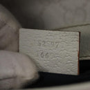 GUCCI GG Supreme Sherry Line Waist Bag PVC White Gold 152597 Auth 155928-19