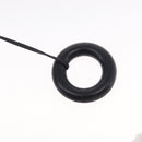 LOEWE Shoulder Bag Suede Leather Blue Auth 155939-10