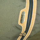 FENDI Zucca Canvas Shoulder Bag Black Brown Auth 155940-19