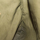 FENDI Zucca Canvas Shoulder Bag Black Brown Auth 155940-21