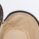 FENDI Zucca Canvas Vanity Hand Bag Black Brown Auth 155941-18