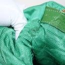 PRADA Tote Bag Nylon Green Gold Auth 155942-11