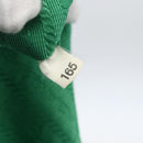 PRADA Tote Bag Nylon Green Gold Auth 155942-12