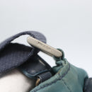 PRADA Shoulder Bag Nylon Blue Silver Auth 155943-16